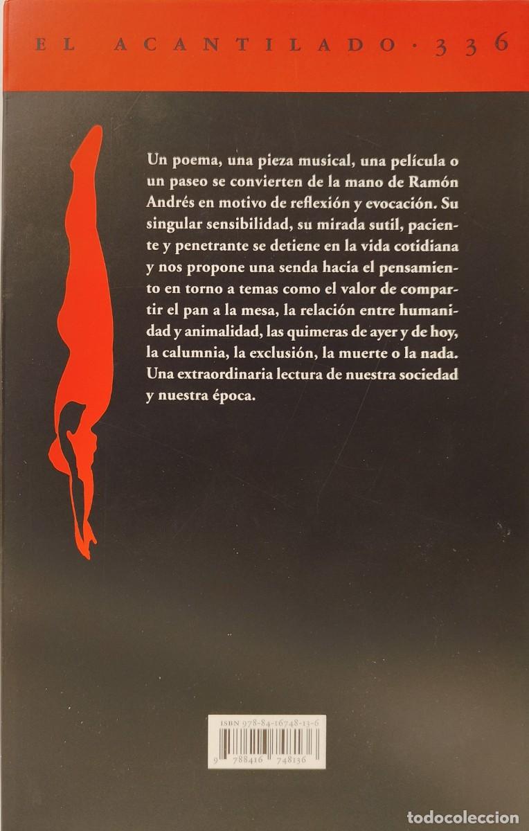 Libros: PENSAR Y NO CAER - Ram&oacute;n Andr&eacute;s - Editorial: Acantilado - Foto 3