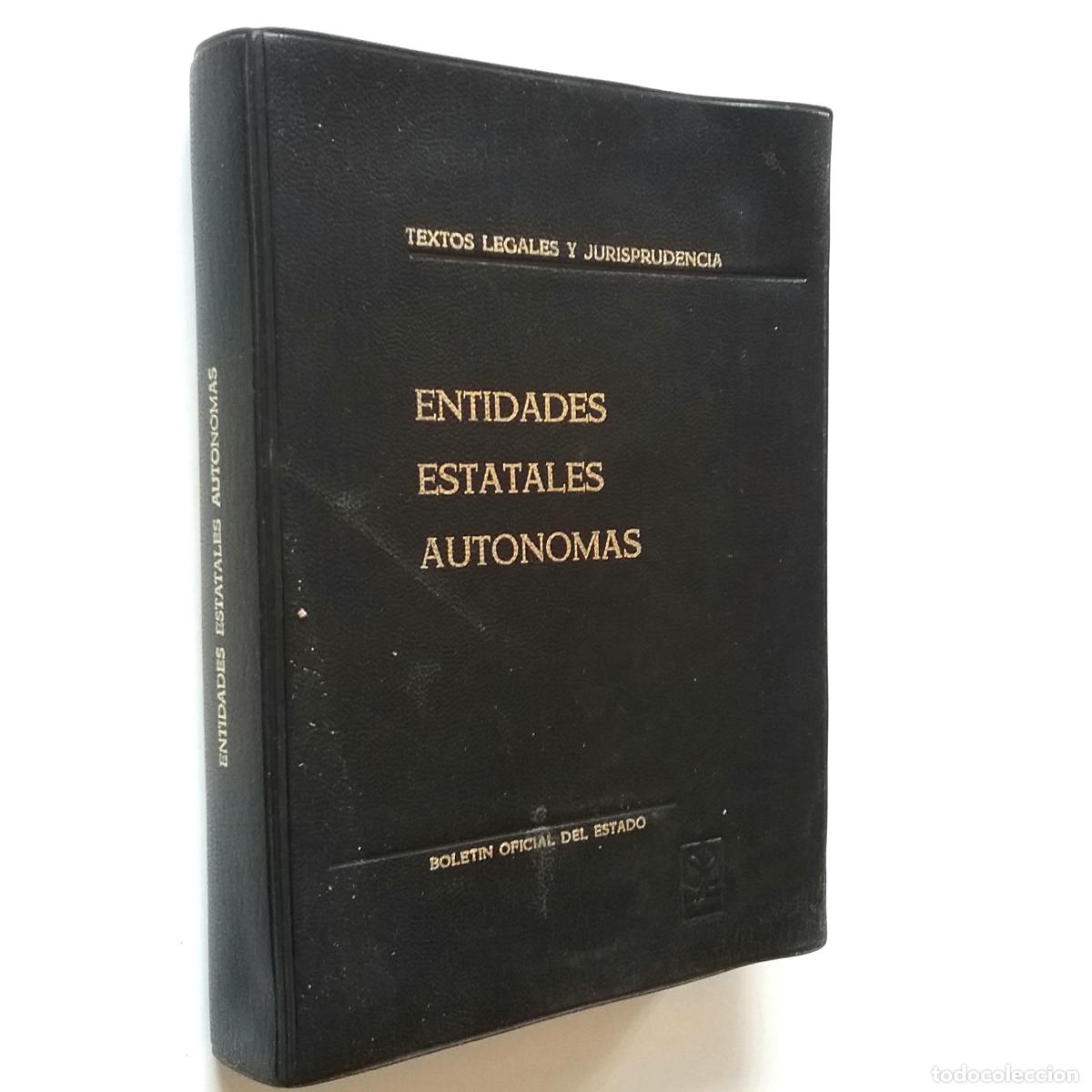 Libros: Entidades estatales aut&oacute;nomas - Foto 1