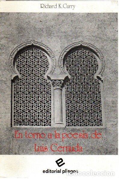 Libros: En torno a la poes&iacute;a de Luis Cernuda - Curry, Richard K. - Foto 1