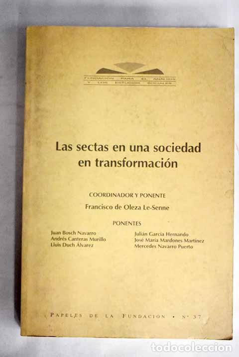 Libros: Las sectas en una sociedad en transformaci&oacute;n - Foto 1