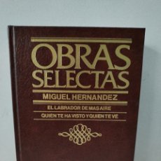 Libros: OBRAS SELECTAS - MIGUEL HERNÁNDEZ
