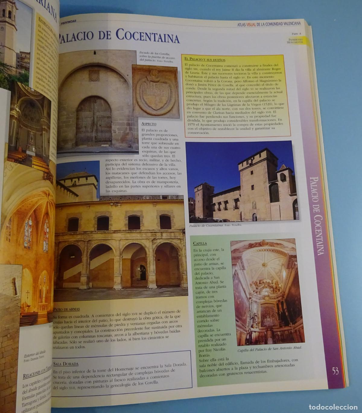 Libros: ATLAS VISUAL DE LA COMUNIDAD VALENCIANA - Foto 2