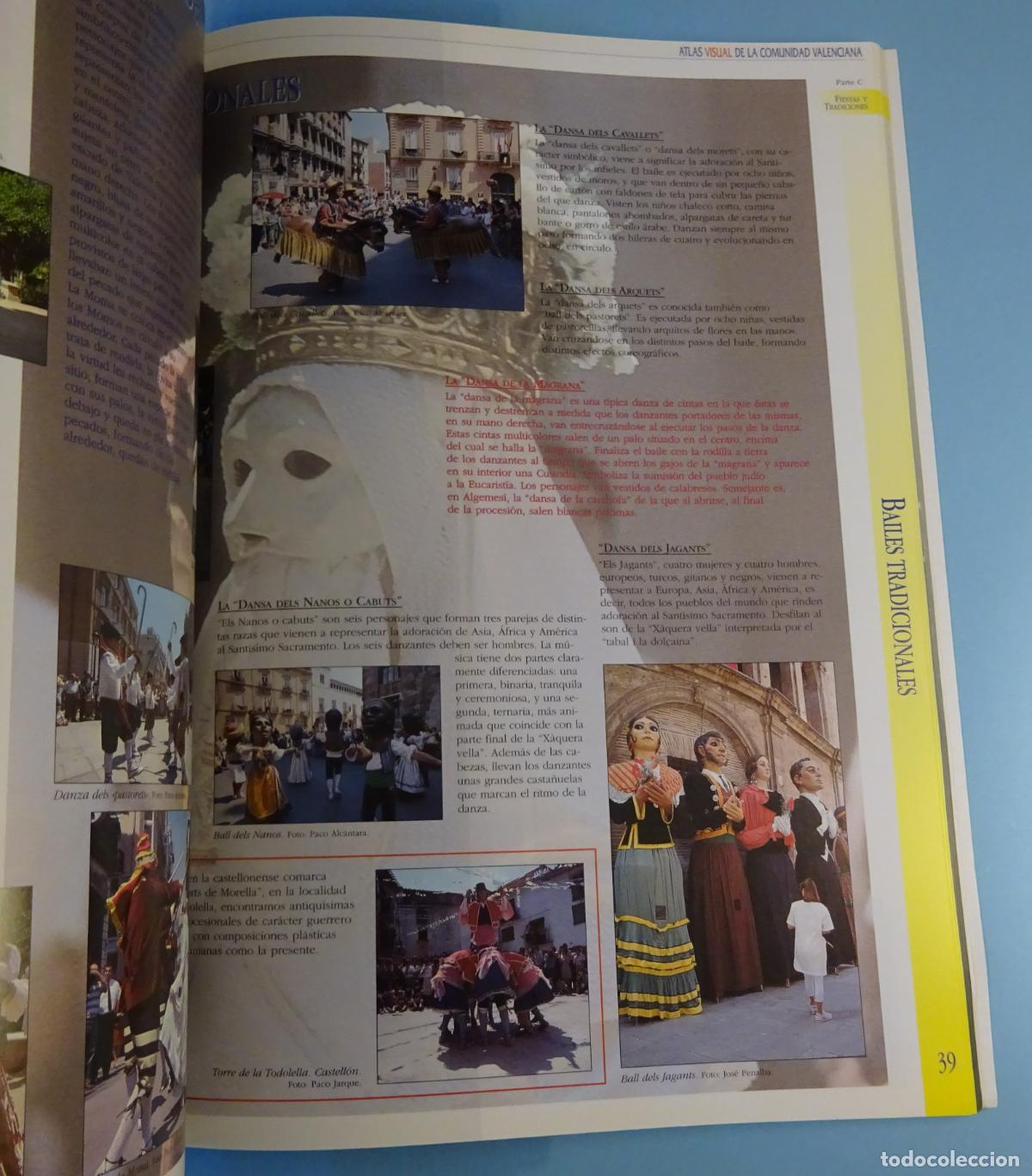 Libros: ATLAS VISUAL DE LA COMUNIDAD VALENCIANA - Foto 3