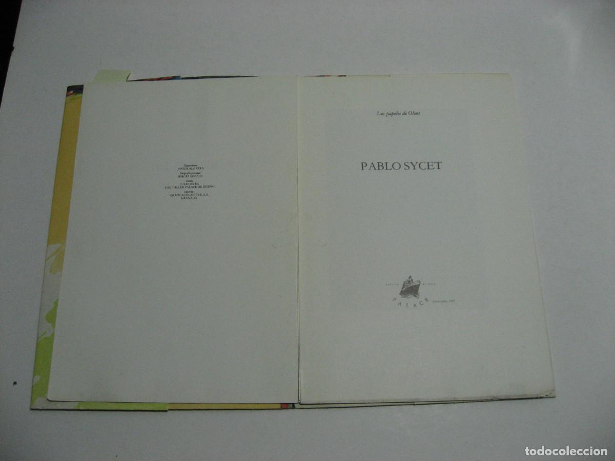 Libros: PABLO SYCET Los papeles de Olont. Cat&aacute;logo exposici&oacute;n - Foto 3