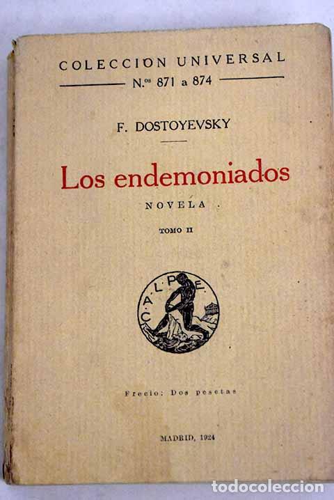 Libros: Los endemoniados, tomo II.- Dostoyevsky - Foto 1
