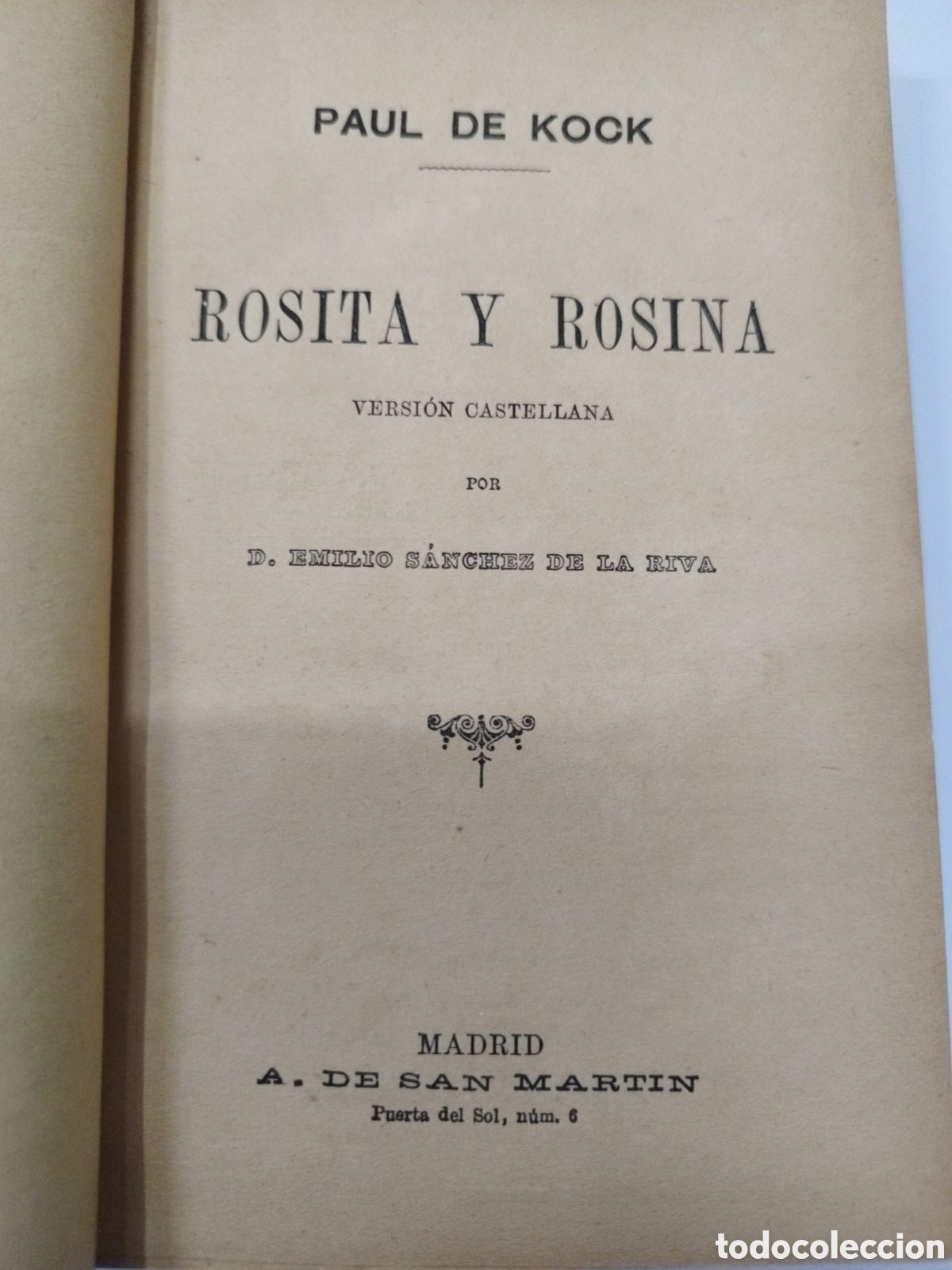 Libros: ROSITA Y ROSINA - KOCK,Paul de - Foto 1