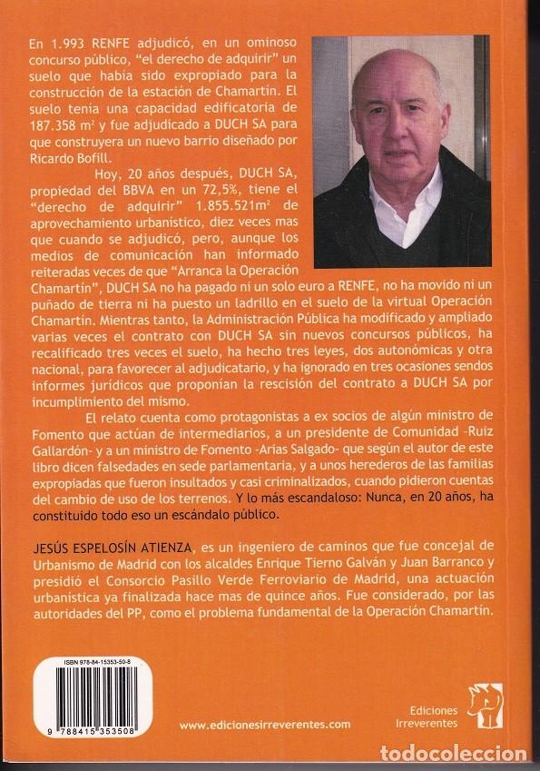 Libros: Operaci&oacute;n Chamart&iacute;n - Jes&uacute;s Espelos&iacute;n - Foto 2