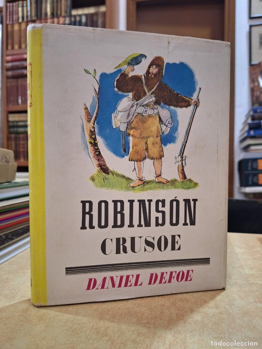 Libros: ROBINS&Oacute;N CRUSOE. Ilustraciones de J. NARRO. - DEFOE, DANIEL. - Foto 1