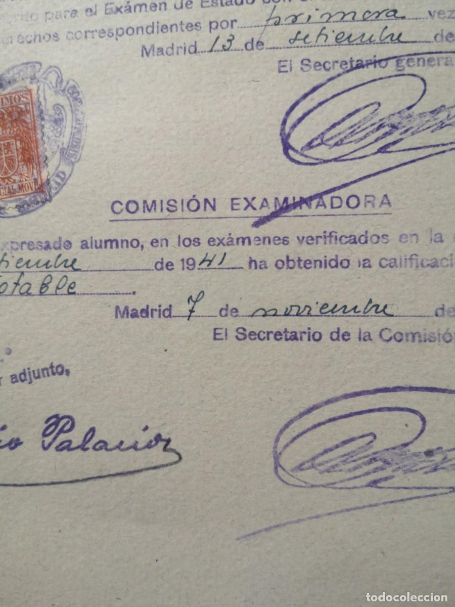 Libros: Libro de calificaciones escolares &Eacute;poca de Franco - Foto 6