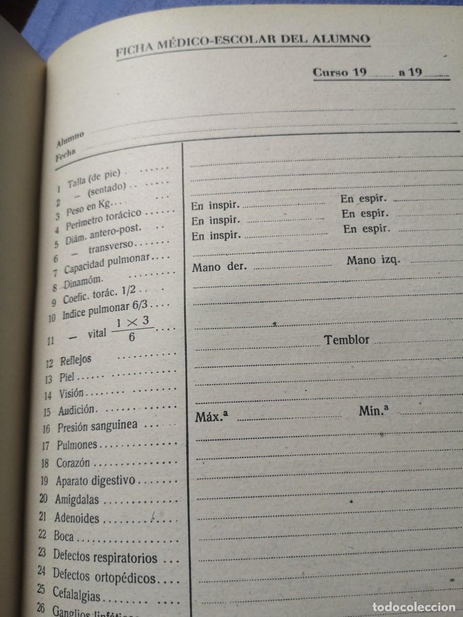Libros: Libro de calificaciones escolares &Eacute;poca de Franco - Foto 11