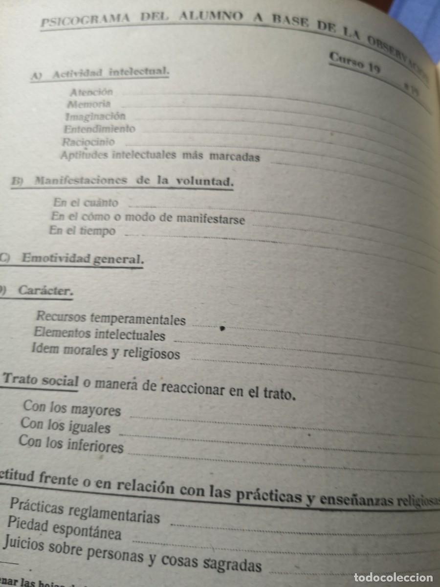 Libros: Libro de calificaciones escolares &Eacute;poca de Franco - Foto 12