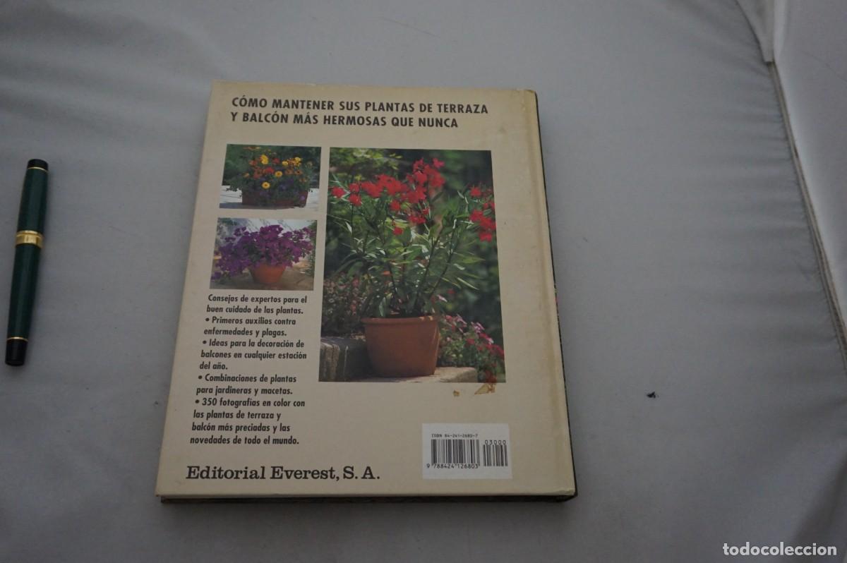 Libros: AMF-28A/ EL GRAN LIBRO DE PLANTAS TERRAZA Y BALCON / EDITORIAL EVEREST - Foto 6