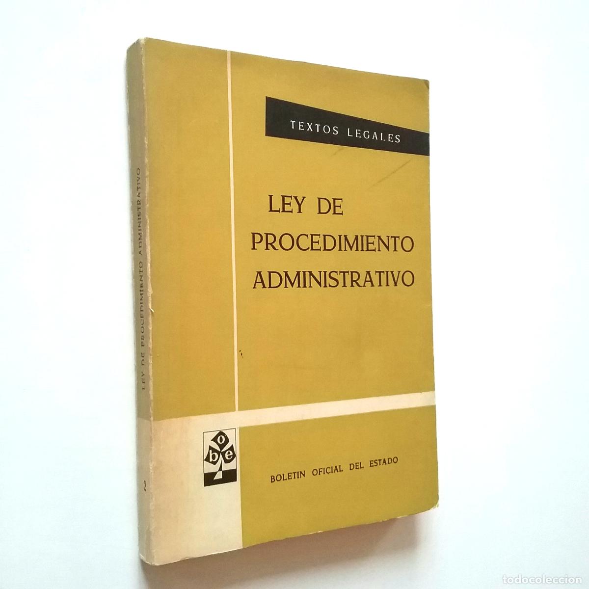 Libros: Ley de procedimiento administrativo - Foto 1