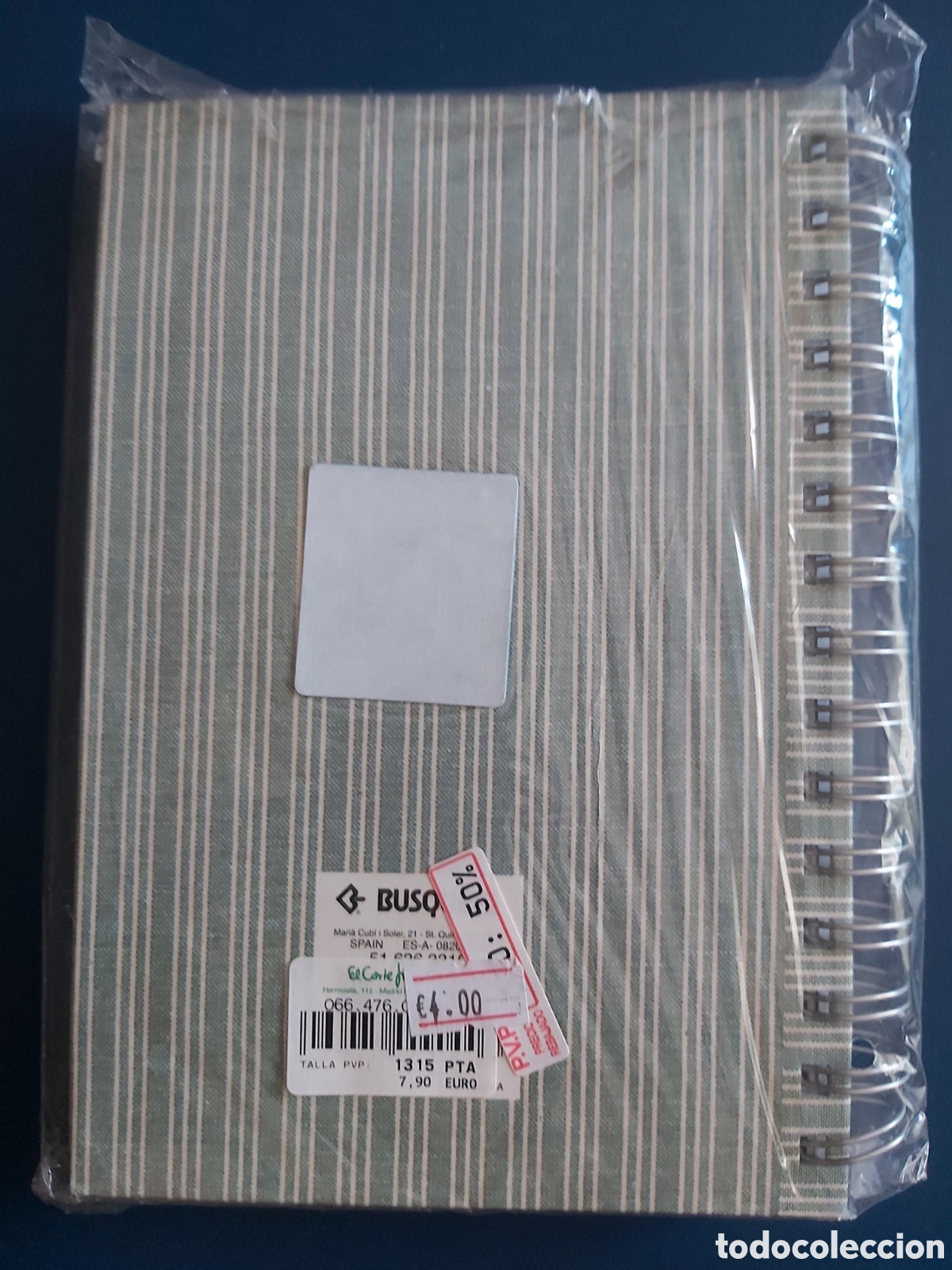 Libros: LIBRO DE NOTAS NUEVO CON PLASTICO - Foto 2