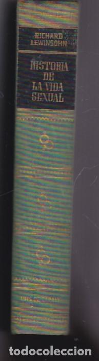 Libros: Historia de la vida sexual - LEWINSOHN, Richard - Foto 1