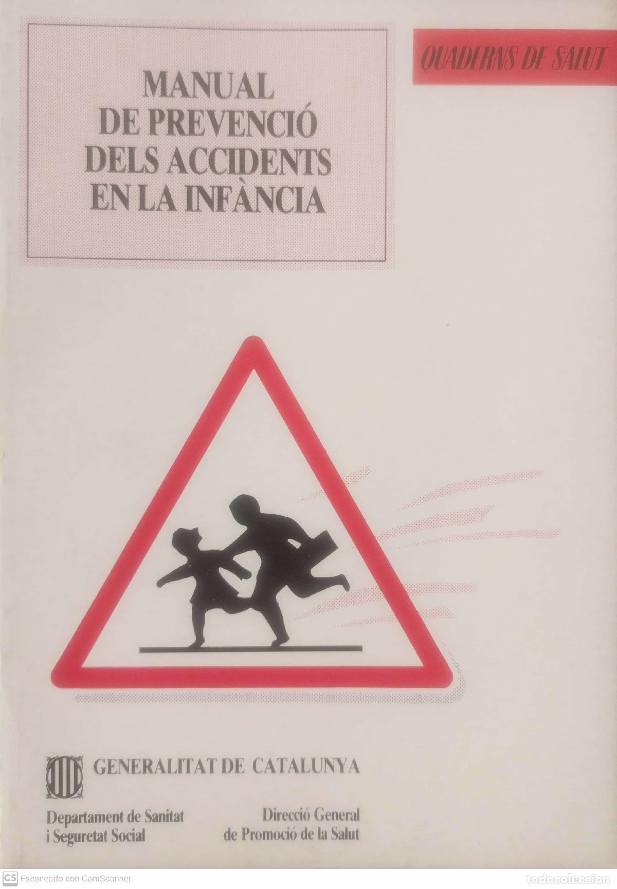 Libros: Manual de prevenci&oacute; dels accidents en la inf&agrave;ncia - Foto 1
