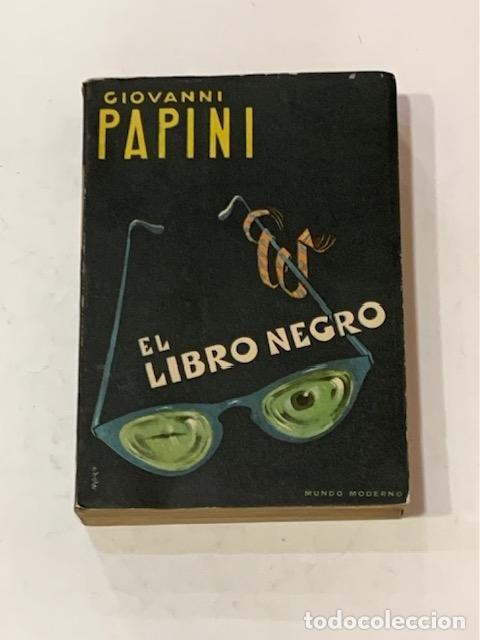 Libros: PAPINI, Giovanni. - El libro negro. - Foto 1