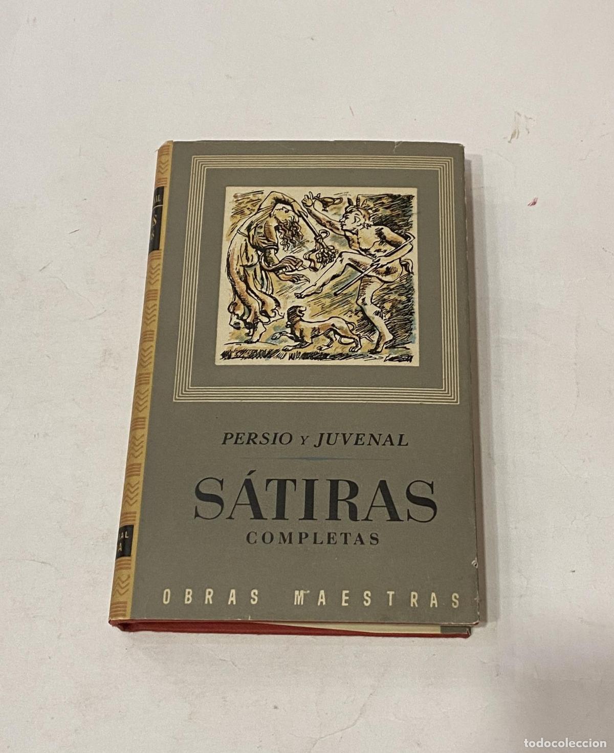 Libros: PERSIO, Juvenal. - S&aacute;tiras. - Foto 1