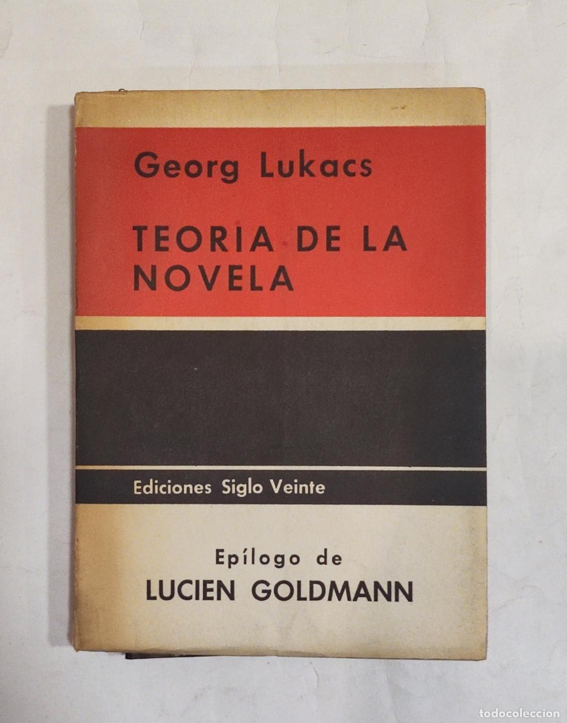 Libros: LUKACS, Georg. - Teor&iacute;a de la novela. - Foto 1