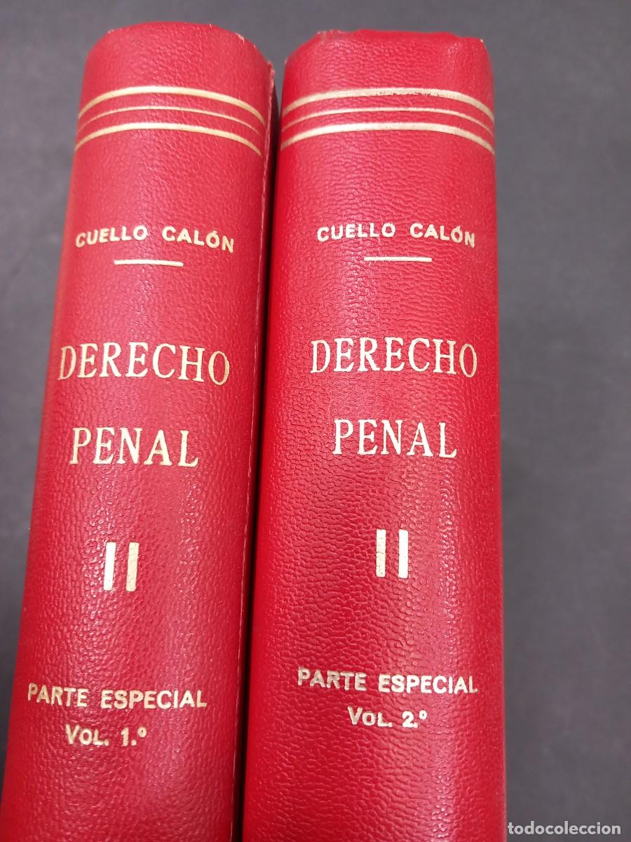 Libros: LIBRO DERECHO PENAL EUGENIO CUELLO CALON BARCELONA 1972 - Foto 1