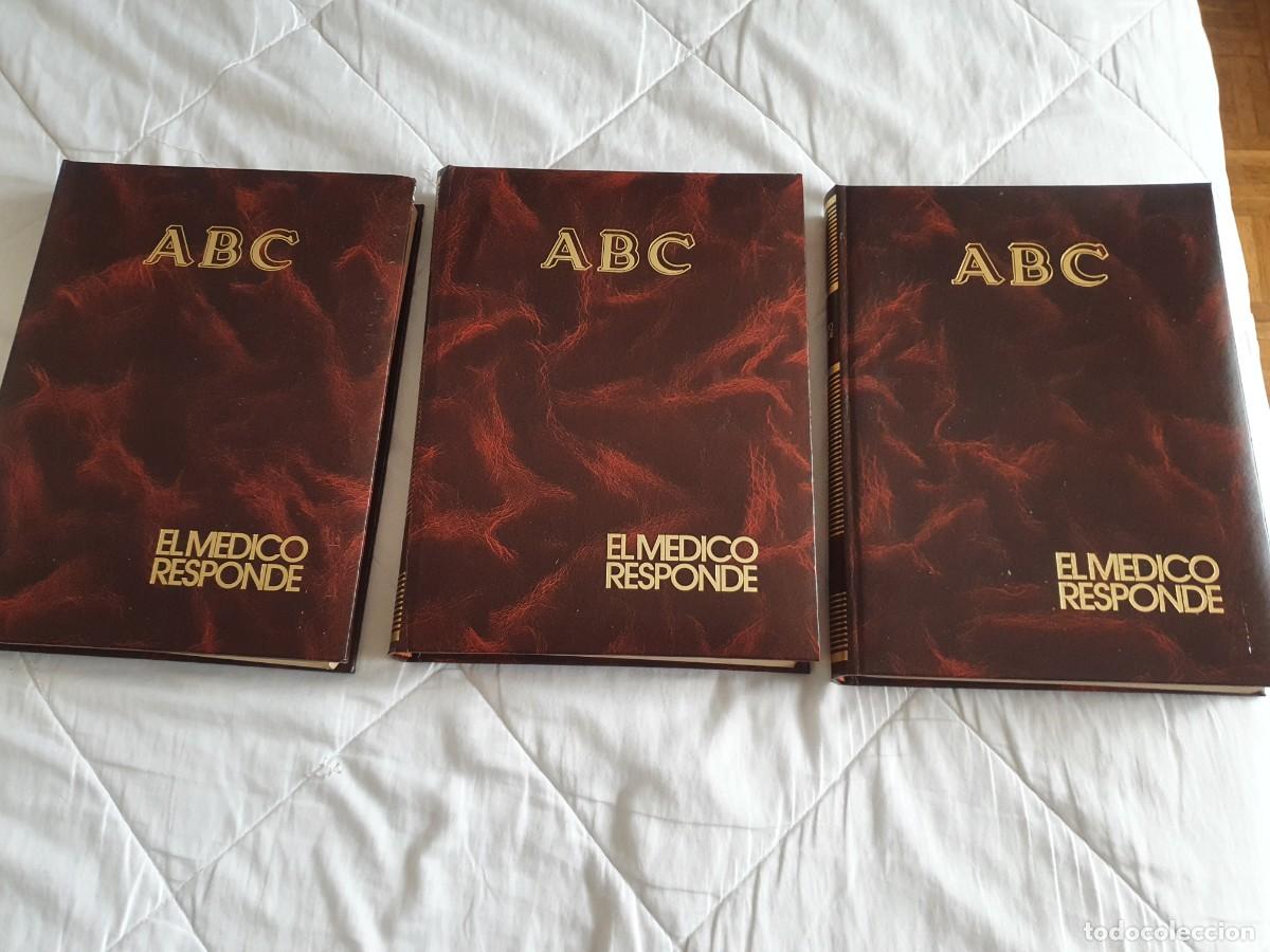 Libros: Lote 2164. 3 Tomos &rdquo;El m&eacute;dico responde&rdquo;, de ABC - Foto 1