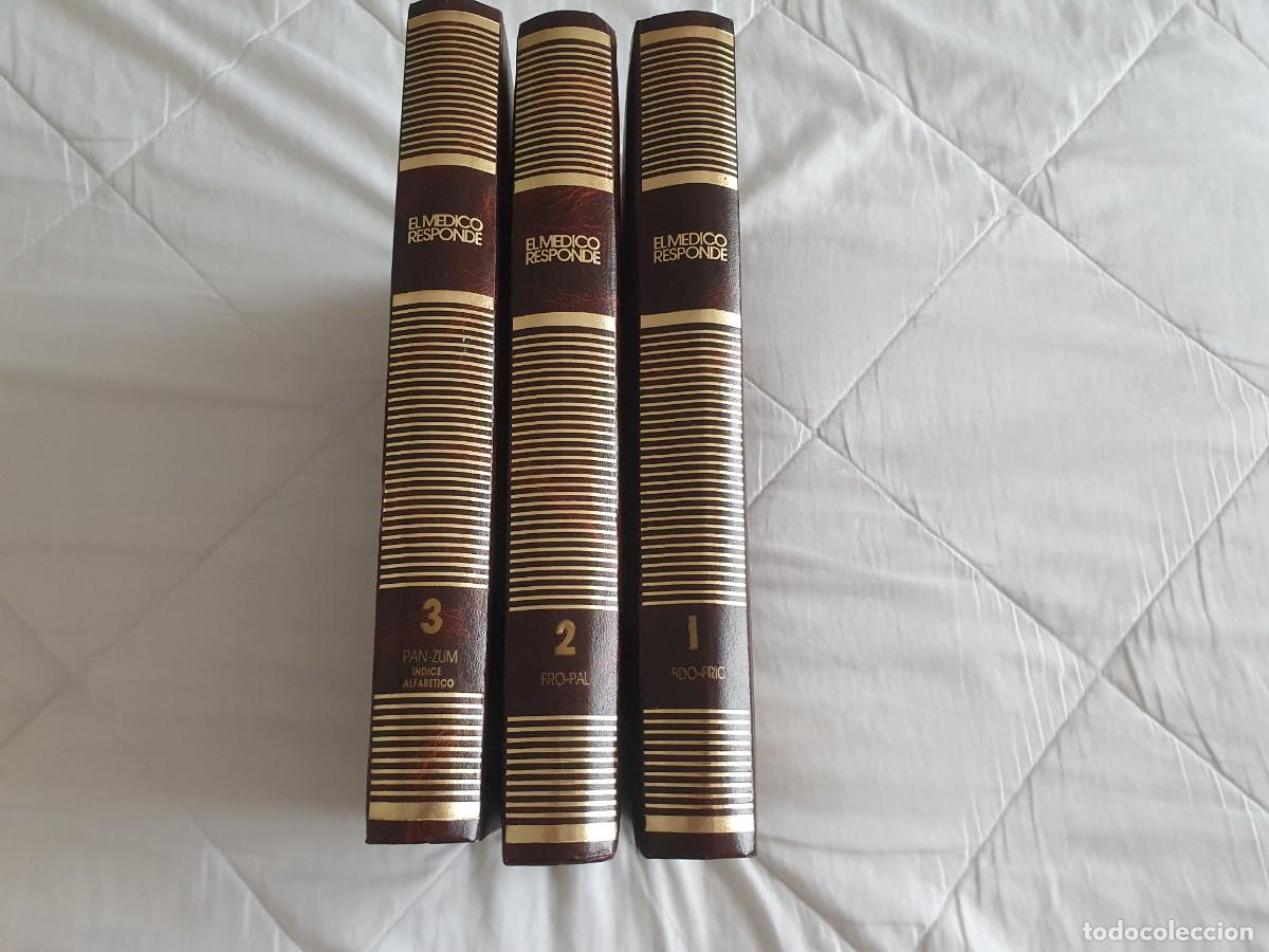 Libros: Lote 2164. 3 Tomos &rdquo;El m&eacute;dico responde&rdquo;, de ABC - Foto 2