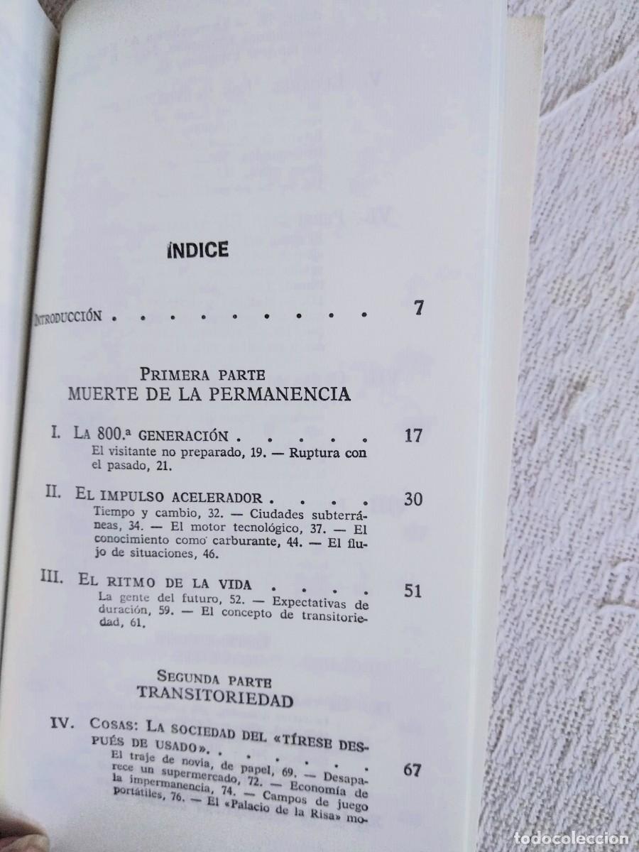 Libros: El shock del futuro.- Toffler, Alvin - Foto 5