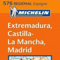 Libros: MAPA REGIONAL EXTREMADURA, CASTILLA - LA MANCHA, MADRID: NO.576 (9782061009079)