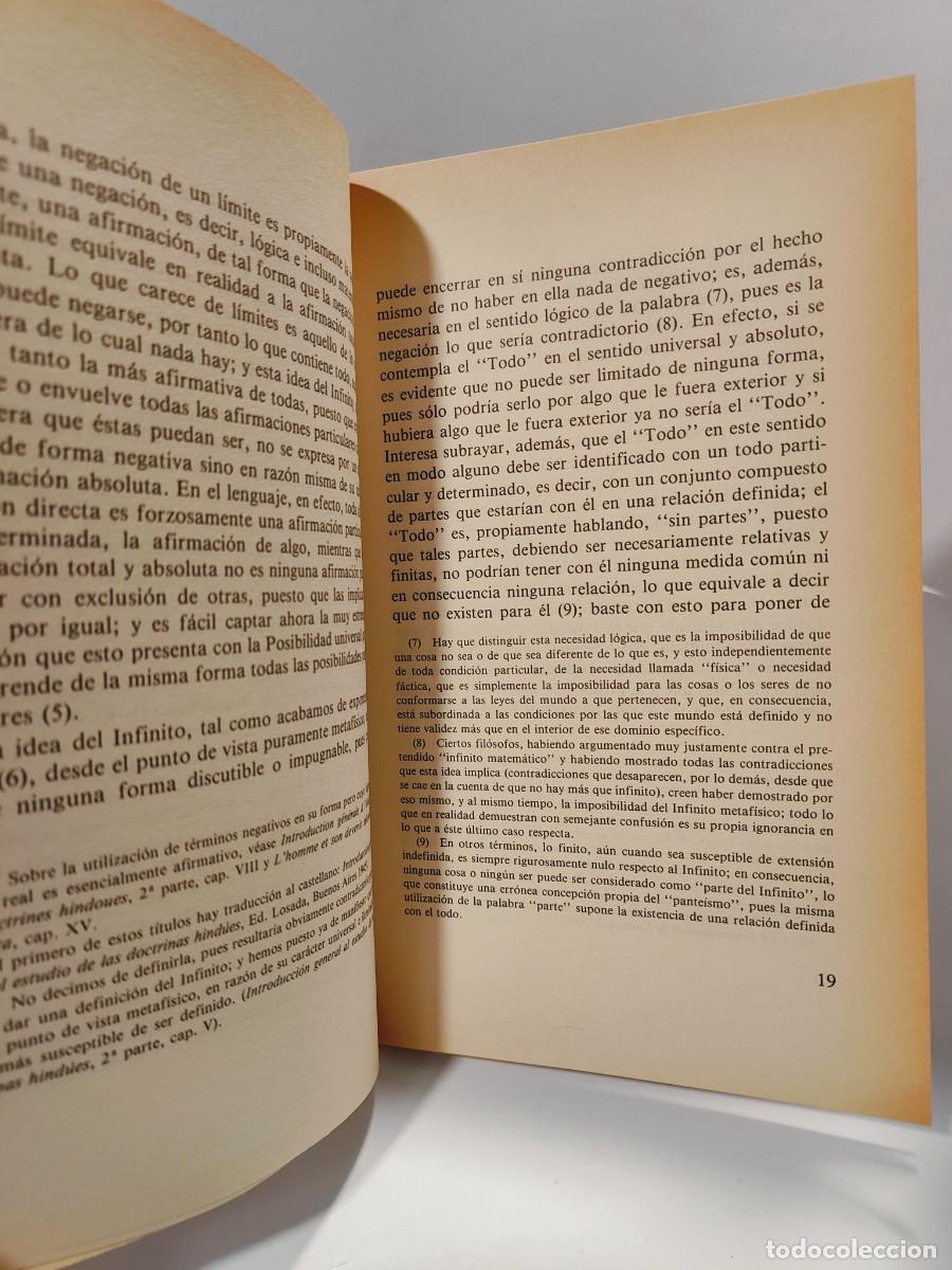 Libros: - LOS ESTADOS M&Uacute;LTIPLES DEL SER - Ren&eacute; Gu&eacute;non - Foto 7