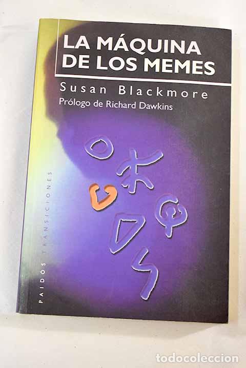 Libros: La m&aacute;quina de los memes.- Blackmore, Susan - Foto 1
