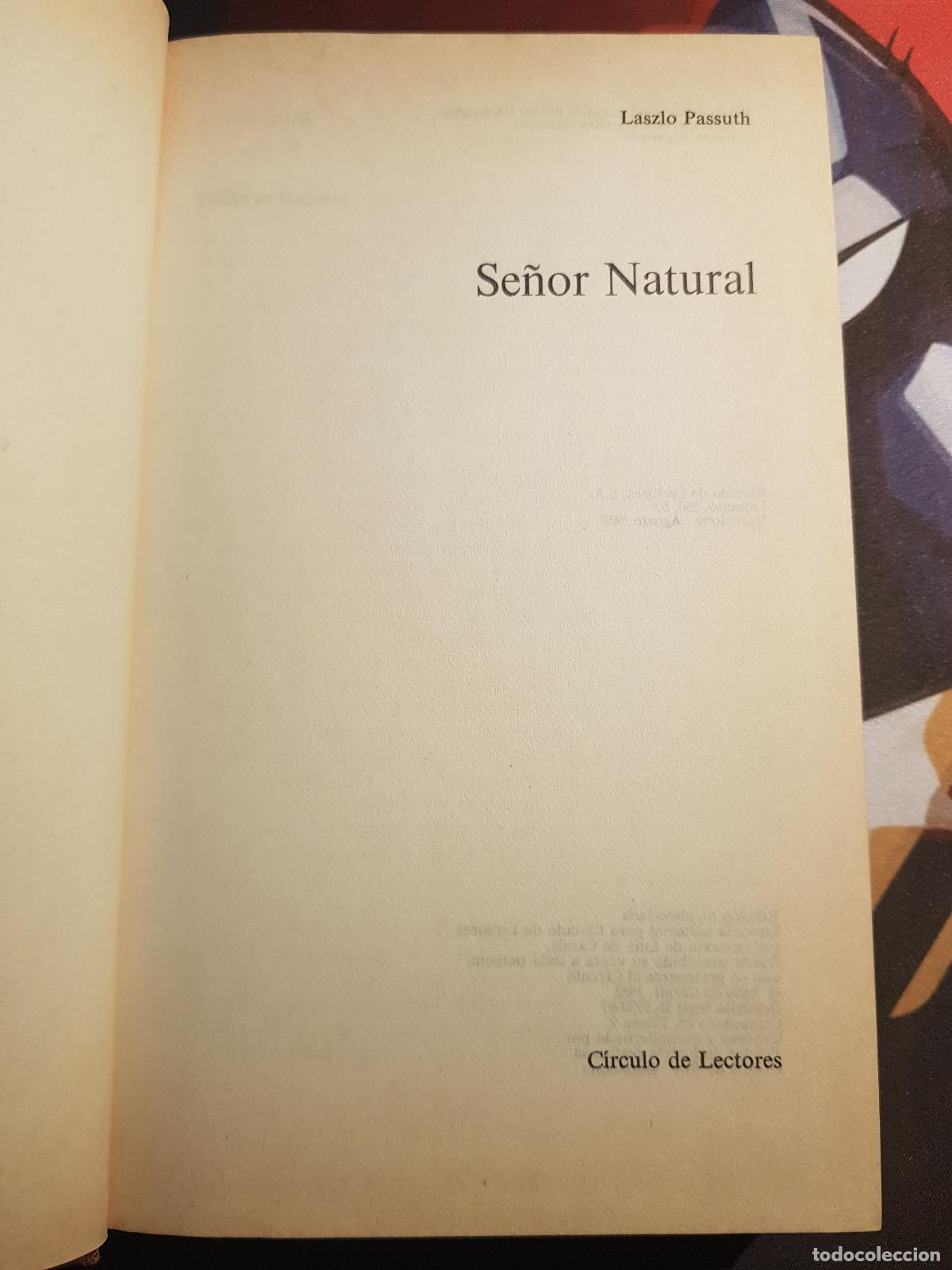 Libros: Se&ntilde;or natural - Laszlo Passuth - Foto 2