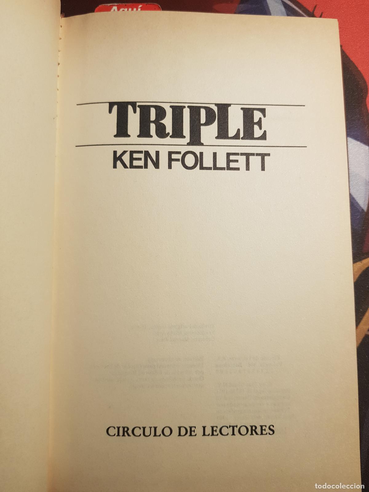 Libros: Triple - Ken Follet - Foto 2