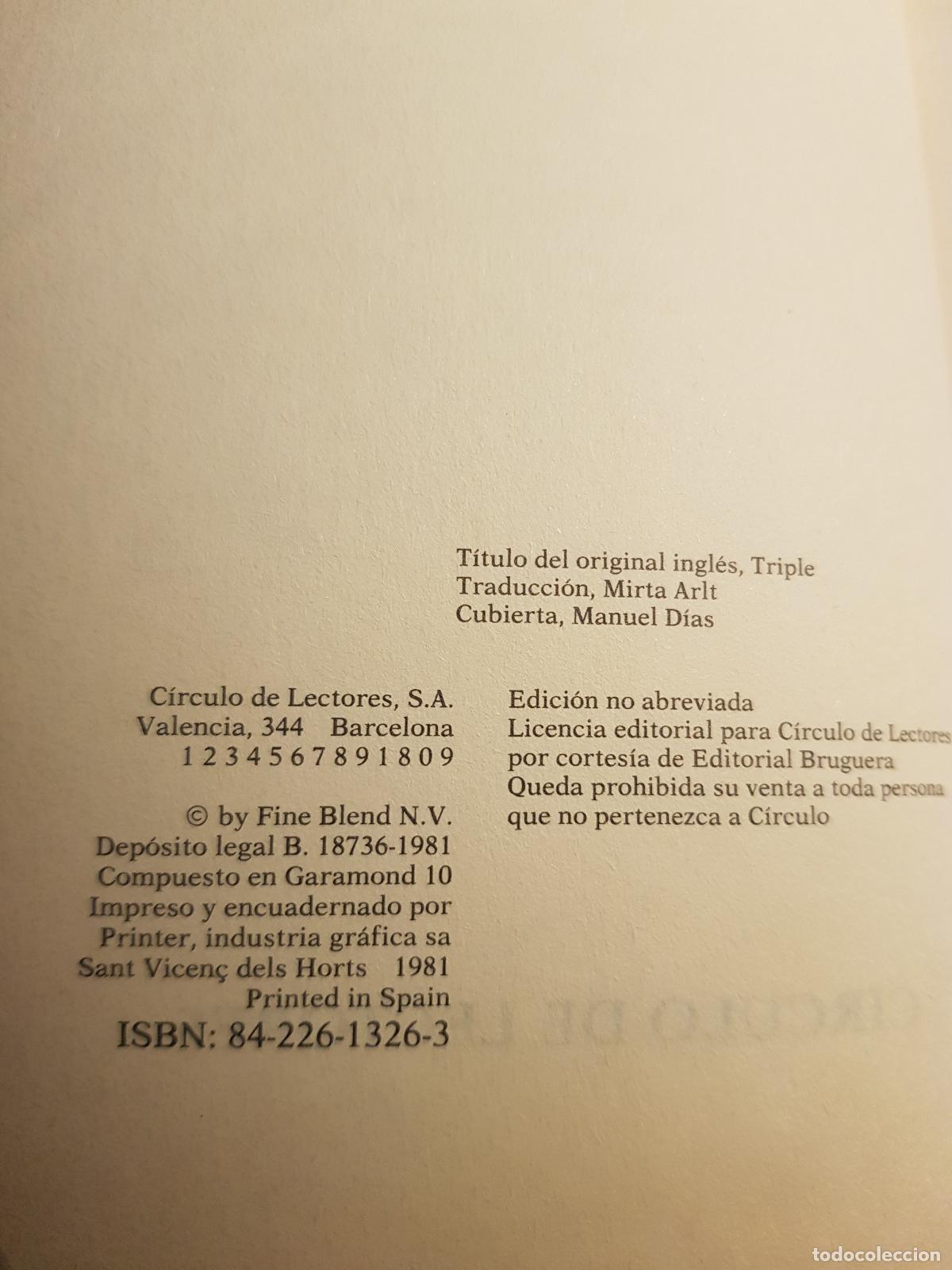 Libros: Triple - Ken Follet - Foto 3