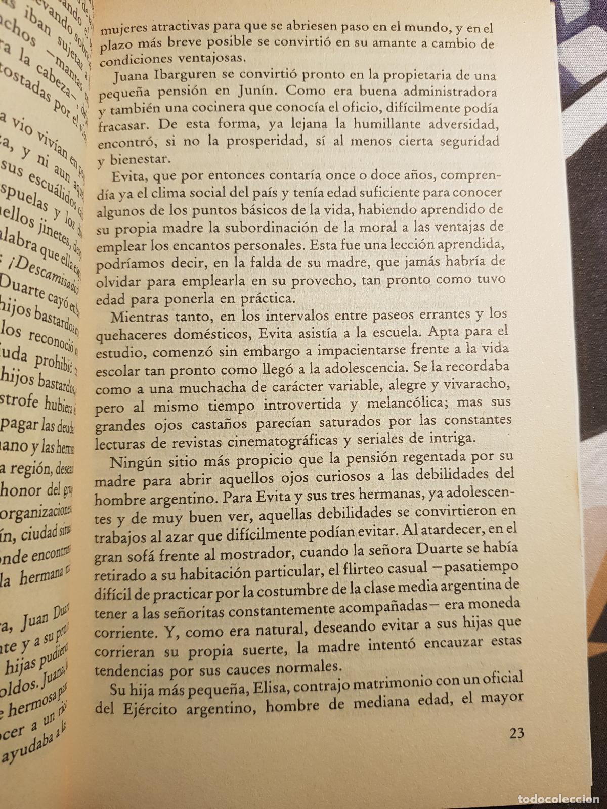 Libros: Evita. De los descamisados - George Bruce - Foto 2
