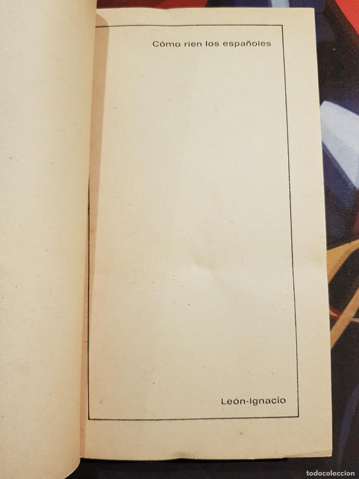 Libros: C&oacute;mo rien los espa&ntilde;oles - Leon-Ignacio - Foto 2