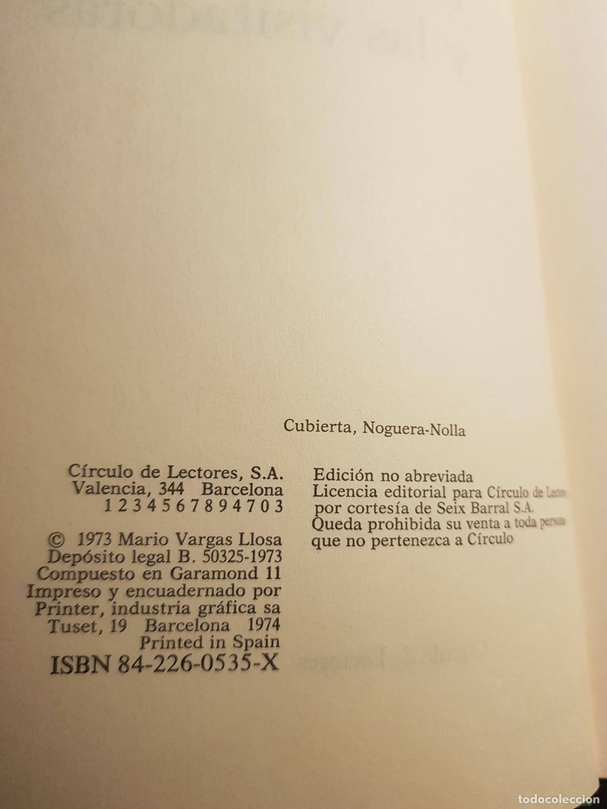 Libros: Pantale&oacute;n y las visitadoras - Mario Vargas Llosa - Foto 3