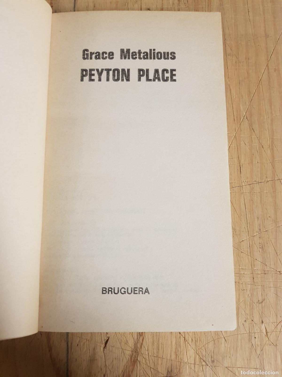 Libros: Peyton place. Vidas borrascosas - Grace Metalious - Foto 4