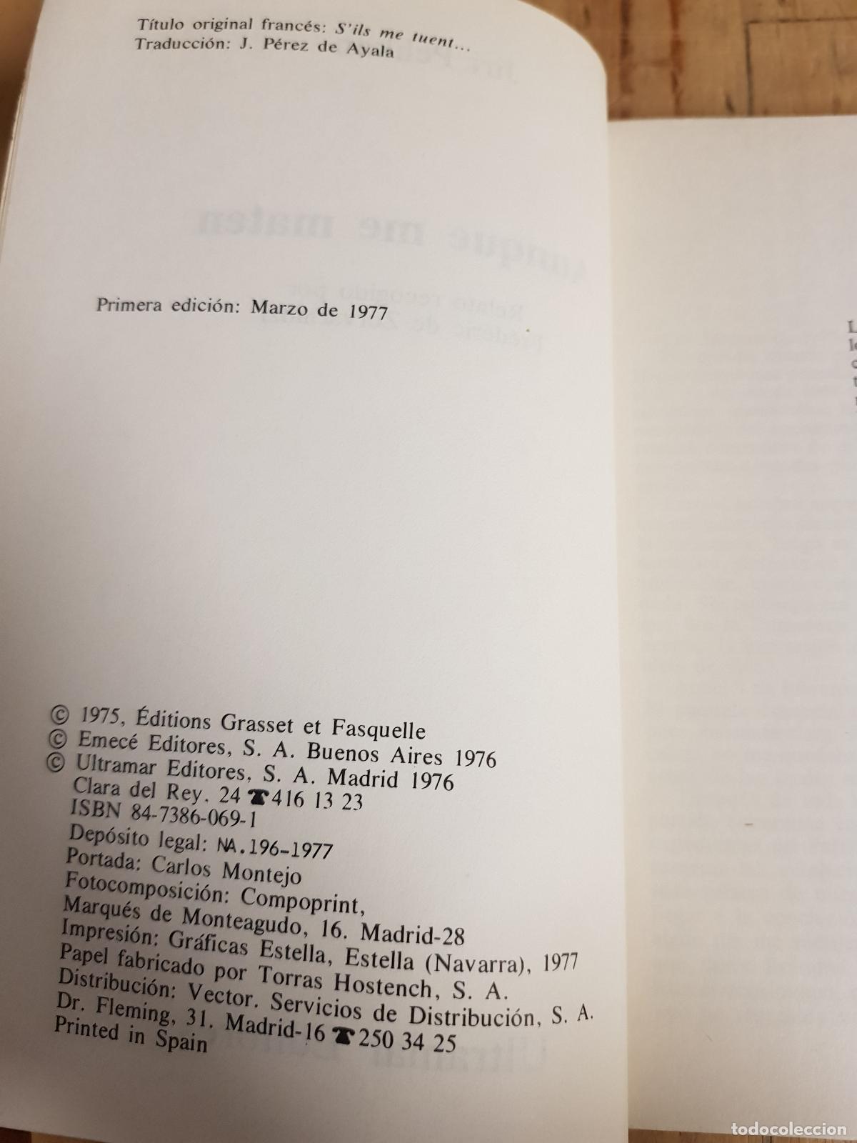 Libros: Aunque me maten - Jiri Pelikan - Foto 3