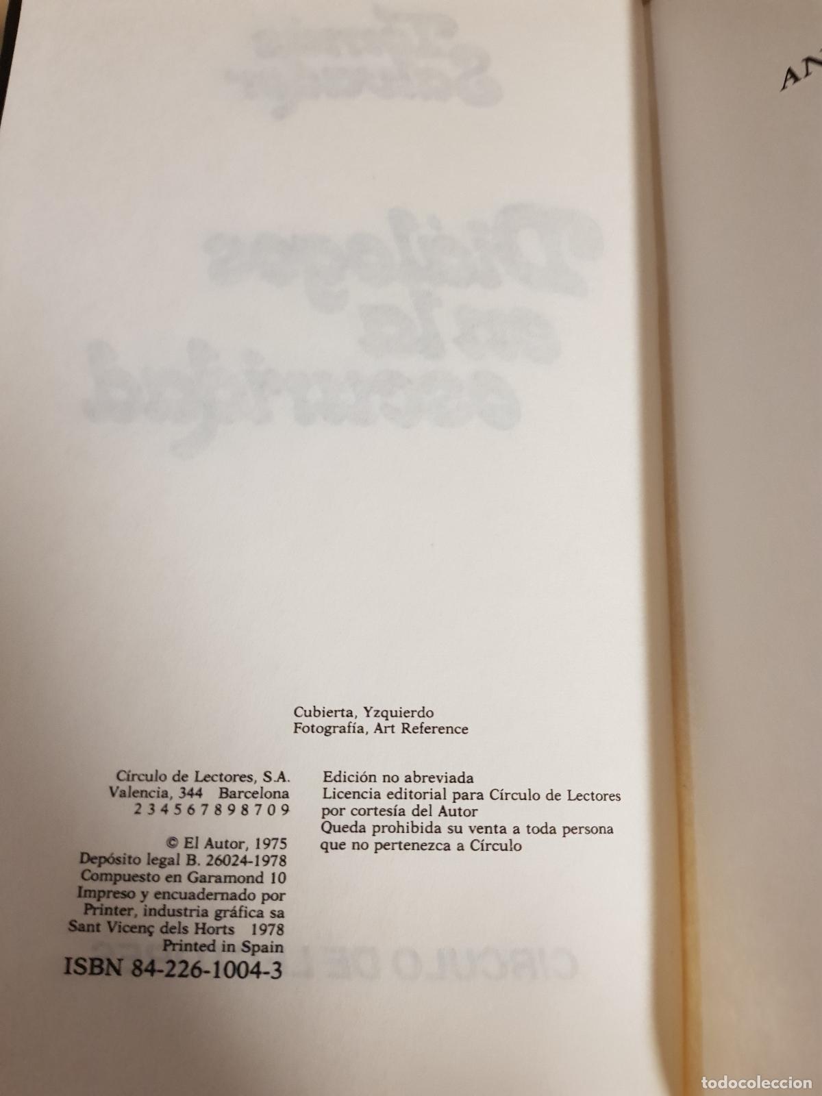 Libros: Di&aacute;logos en la oscuridad - Tom&aacute;s Salvador - Foto 3