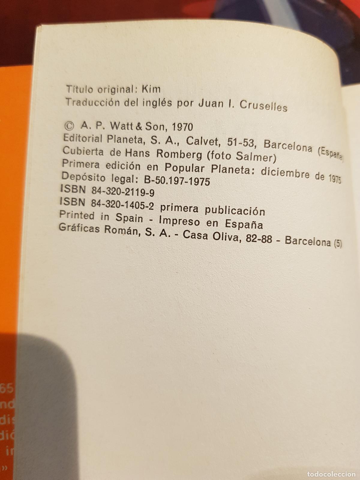 Libros: Kim - Rudyard Kipling - Foto 3