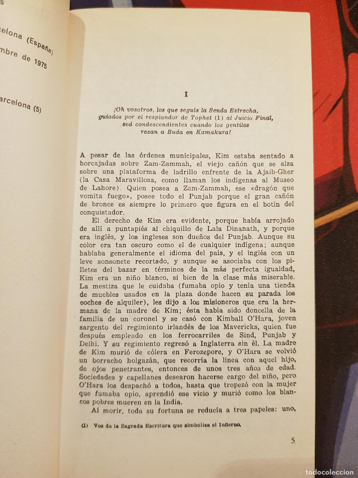 Libros: Kim - Rudyard Kipling - Foto 4