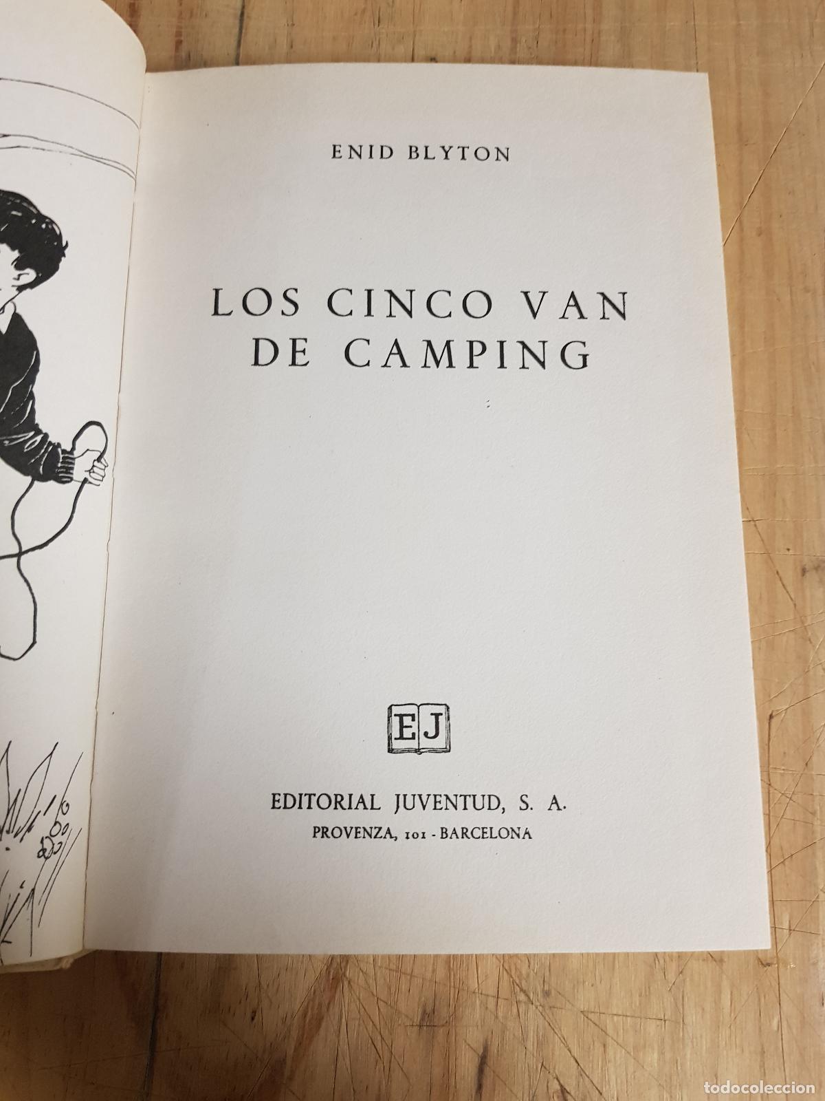 Libros: Los cinco van de camping - Enid Blyton - Foto 2
