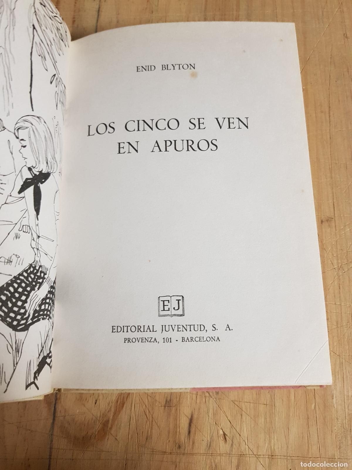 Libros: Los cinco se ven en apuros - Enid Blyton - Foto 2