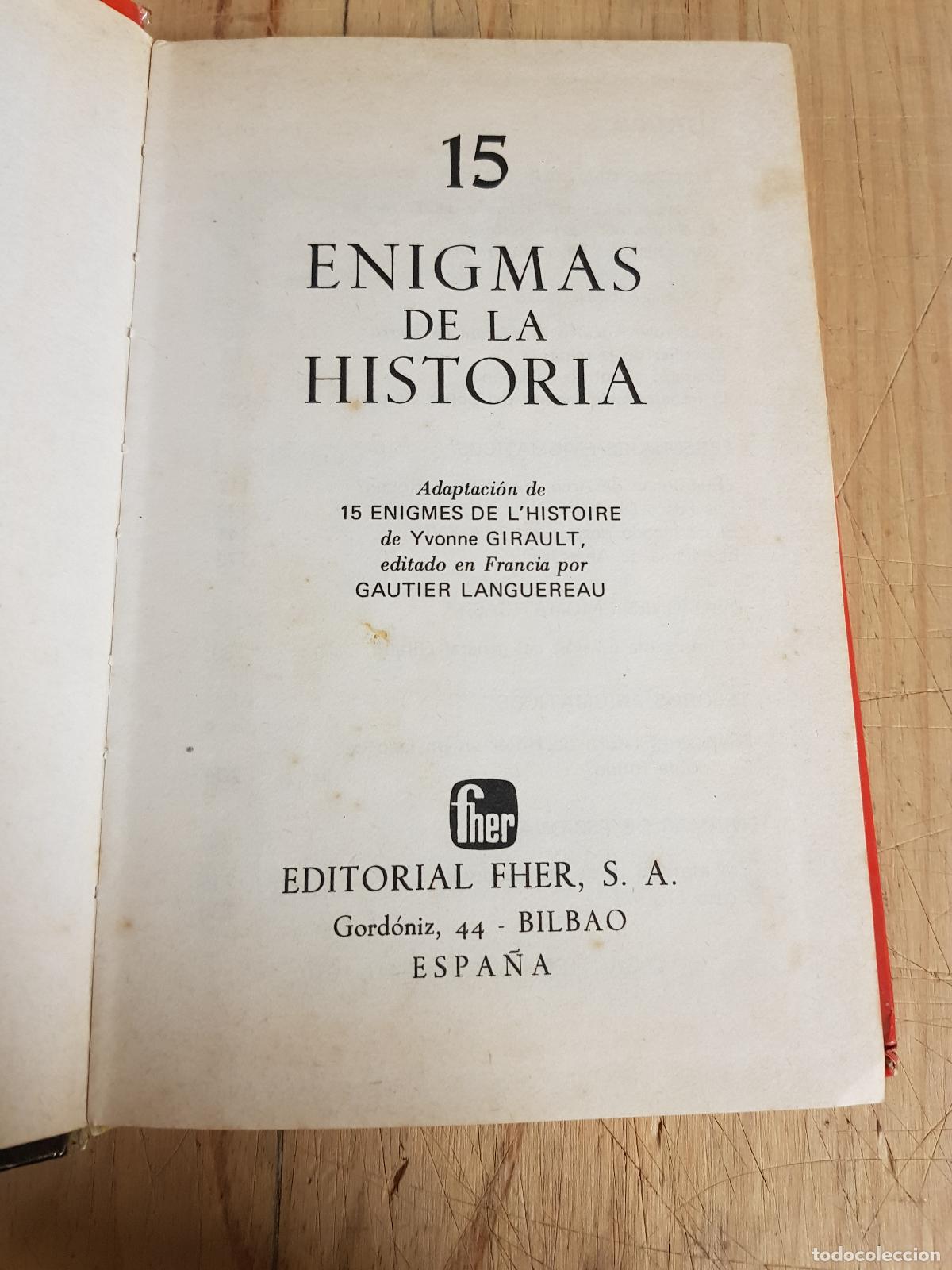 Libros: 15 Enigmas de la historia - Foto 4