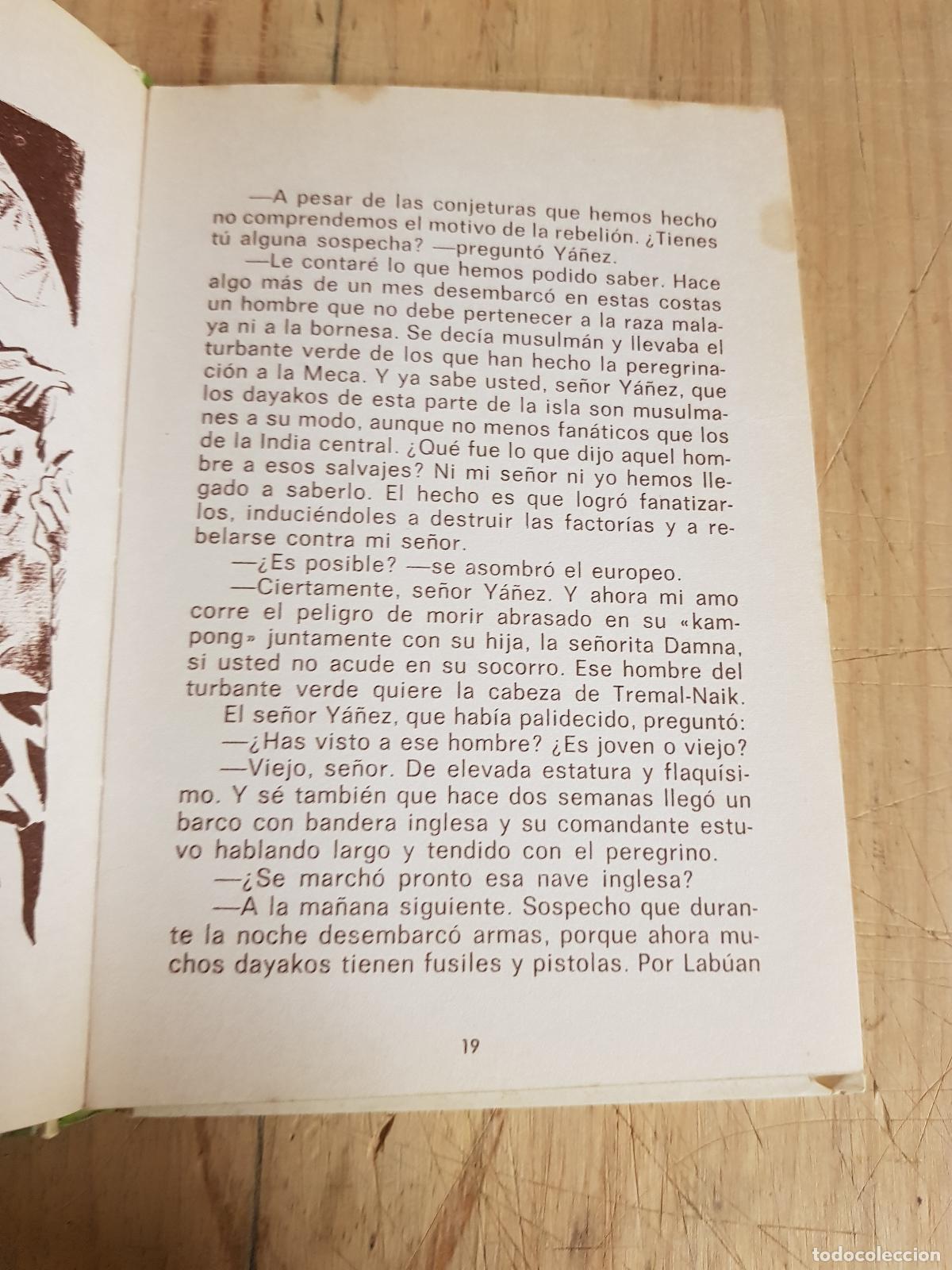 Libros: Los tigres de la malasia - Emilio Salgari - Foto 3