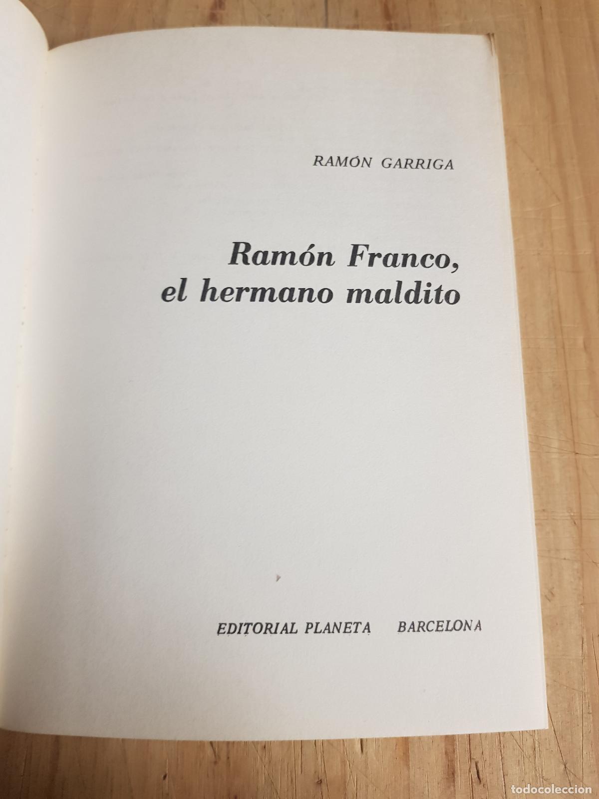 Libros: Ram&oacute;n Franco, El hermano maldito - Ram&oacute;n Garriga - Foto 4
