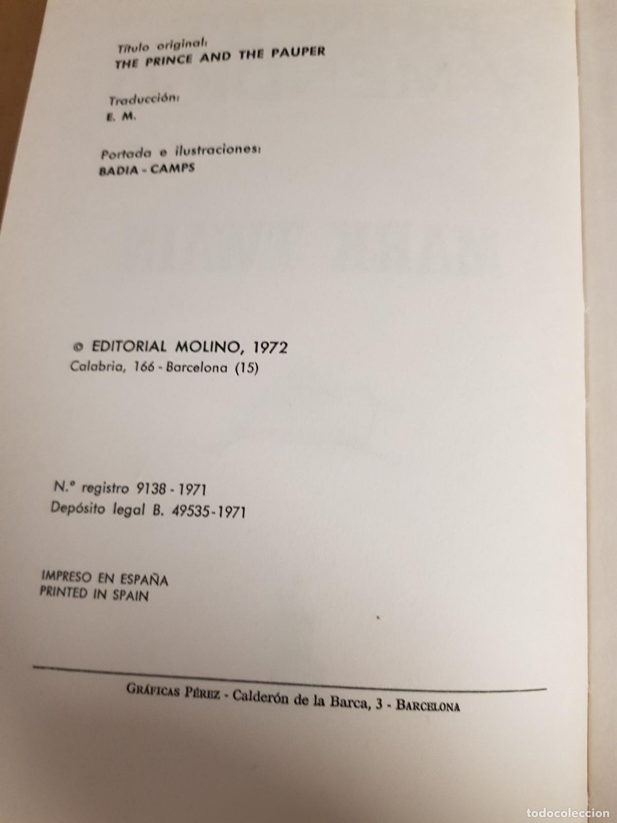 Libros: Principe y mendigo - Mark Twain - Foto 2