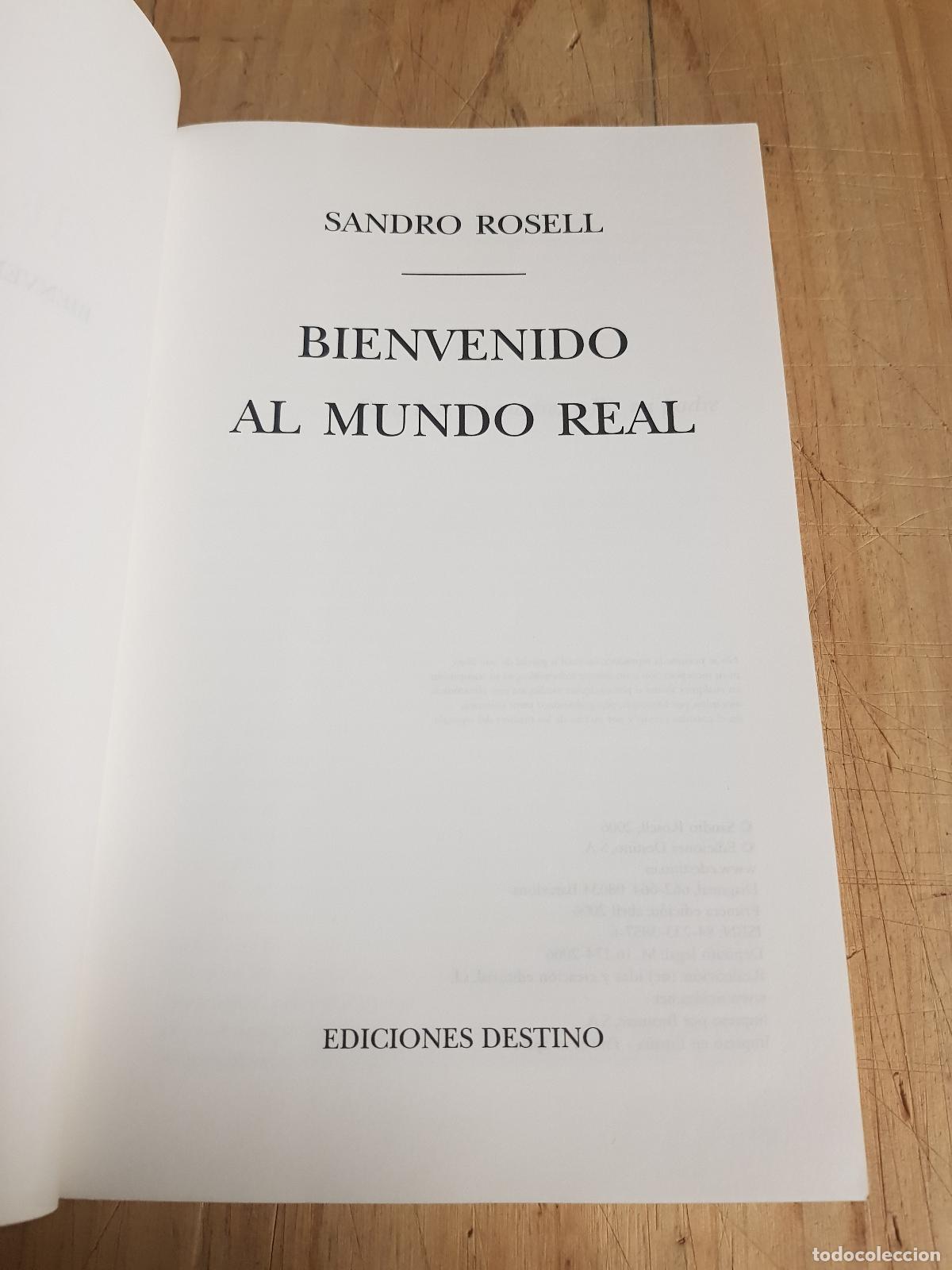 Libros: Bienvenido al mundo real - Sandro Rosell - Foto 2