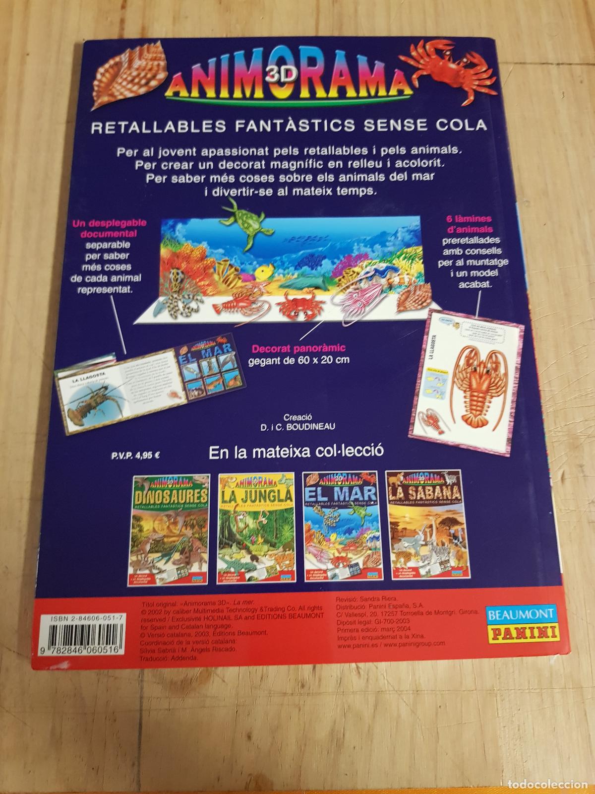 Libros: Animorama 3D. La jungla / La sabana / El mar - Foto 3