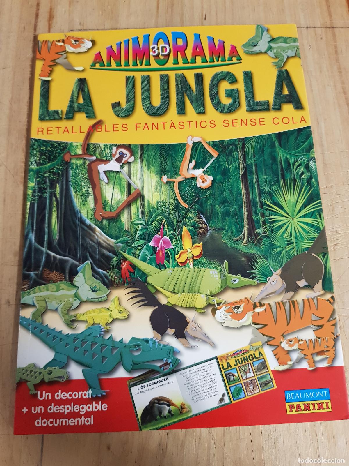 Libros: Animorama 3D. La jungla / La sabana / El mar - Foto 4